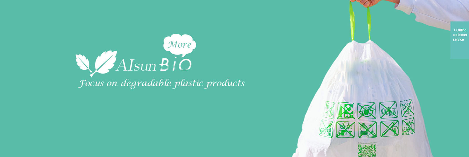 Saco de compras BIODEGRADÁVEL