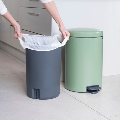 Embalagens de lixo compostáveis de amido de milho doméstico para supermercado