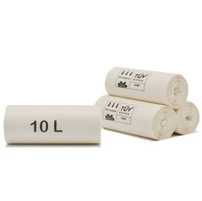 Sacos de lixeira 100% biodegradáveis Lixeiras de lixo compostáveis PLA PBAT