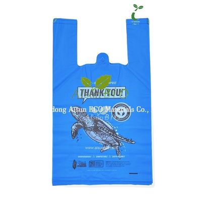 100% Biodegradável Compostable Liner Bags para Embalagens de Alimentos 50micron