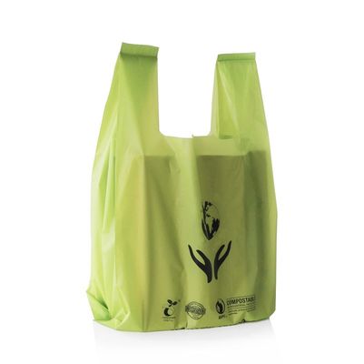 Astm D6400 Certificado Compostapak Bin Liners Compostable Polybags Custom