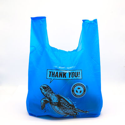 Sacos de compras biodegradáveis Hdpe Sacos de compostagem compostáveis