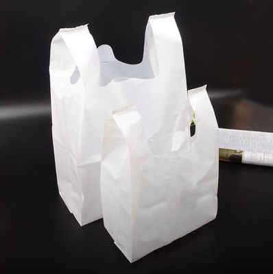 Saco de compras biodegradável 100% compostável PLA para alimentos Frutas Certificado BPI