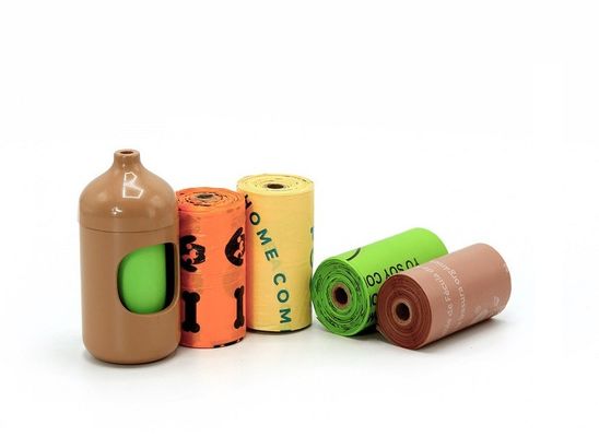 Fabrica de sacos de excrementos de cão biodegradáveis com amido de milho ecológico para cães