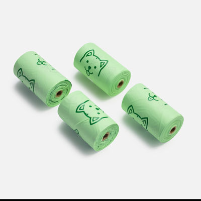 Fábrica Fabricante Biodegradável Sacos de Coco de Cão Oem Saco de Coco de Cão 100% Biodegradável Sacos de Resíduos de Cão Sustentável Logotipo OEM Aceitar