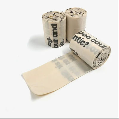 Sacos de cocô para cães 100% compostáveis e à prova de vazamento
