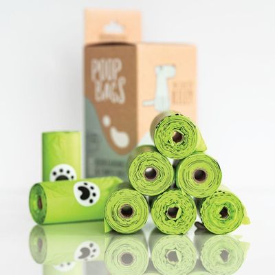 sacos de transporte de animais de estimação totalmente biodegradáveis, dobráveis, descartáveis, personalizados, sacos de lixo para animais de estimação