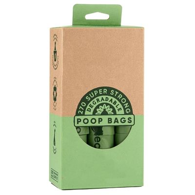 Impressão personalizada 32 Pacotes Biodegradáveis Sacos de cocô de cães perfumados Produtos sustentáveis de limpeza e cuidados com animais de estimação Logotipo OEM Aceitar BPI