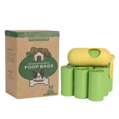 Sacos biodegradáveis compostáveis para cães Resíduos de gatos Certificado EN13432
