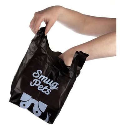 Sacos biodegradáveis compostáveis para cães Resíduos de gatos Certificado EN13432
