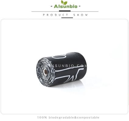 Veste 100% biodegradável Sacos de Resíduos para Animais de Criança Rolo Para Cocô de Cão Personalizado