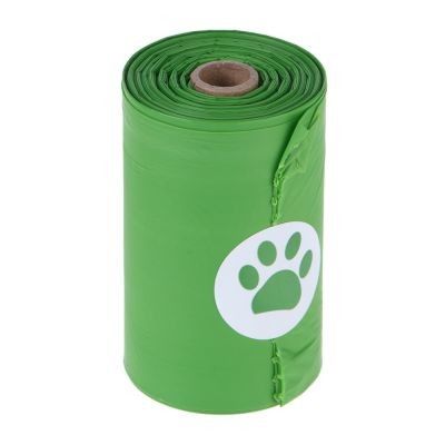 Sacos de plástico compostáveis para excrementos de cães Sacos de lixo biológico PLA PBAT