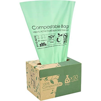 Reciclagem sacos de lixo biodegradáveis plásticos compostáveis ODM