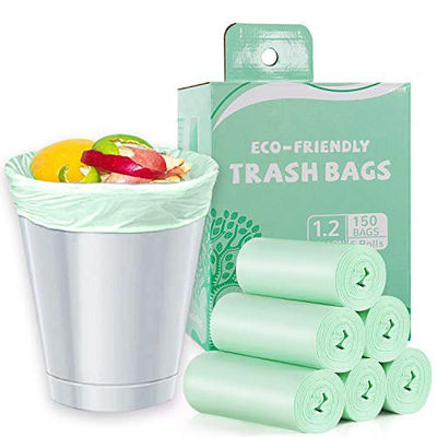 Reciclagem sacos de lixo biodegradáveis plásticos compostáveis ODM