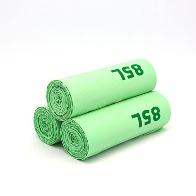 OEM Compostable Bin Liners Sacos de lixo de plástico 11micron-200mic