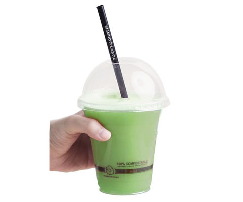 PLA em massa copos compostáveis Biodegradável superfície em relevo personalizada