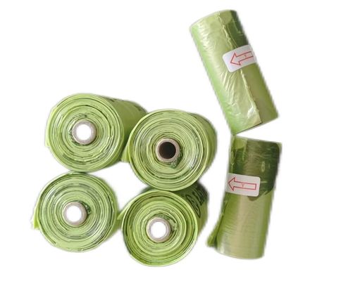Saco de lixo biodegradável ecológico para animais de estimação Resíduos de cocó Amido de milho