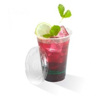 Copo de PLA biodegradável e compostável para chá de café e soda