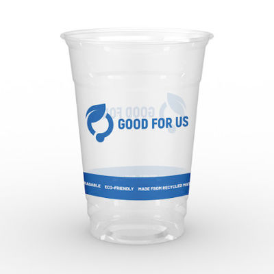 Logotipo personalizado Biodegradável PLA copos 12 oz água de café