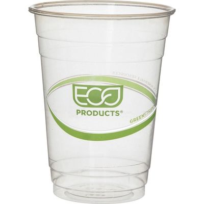 Logotipo personalizado Biodegradável PLA copos 12 oz água de café