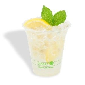 Logotipo personalizado Biodegradável PLA copos 12 oz água de café