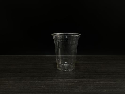 Copo de PLA biodegradável com tampa de parede única