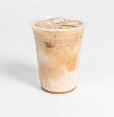 OEM Copo de café transparente sustentável Copo de plástico biológico a granel