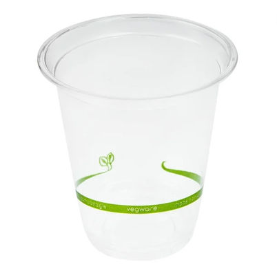 PLA compostável Biodegradável copos de plástico 12 oz para bebida fria