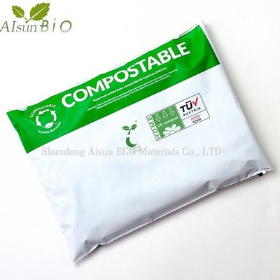 100% de poli-mailers biodegradáveis compostáveis personalizados para vestuário