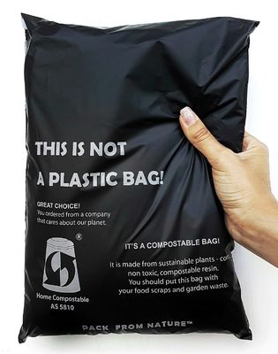Bolsa de correio biodegradável compostável rosa poli para embalagem de jóias