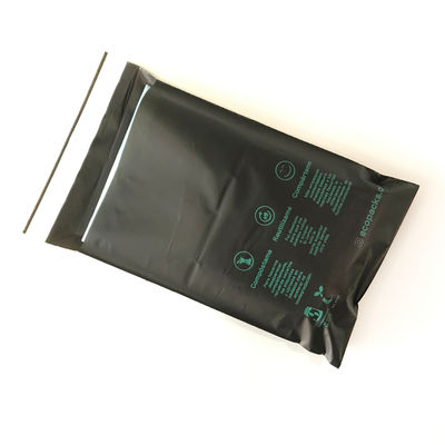 Sacos de correio biodegradáveis castanhos Eco-friendly For Shipping Packaging