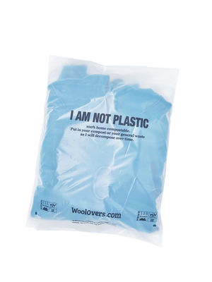 Sacos de correio biodegradáveis castanhos Eco-friendly For Shipping Packaging