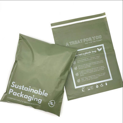Envelope de amido de milho Saco de correio compostável Eco-friendly Poly