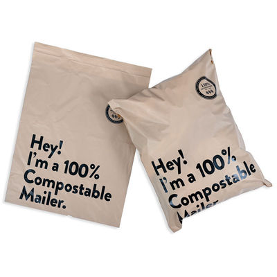Envelope de amido de milho Saco de correio compostável Eco-friendly Poly