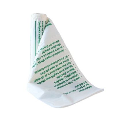 Sacos PBAT Sustentáveis Sacos compostáveis a granel 15 Micron