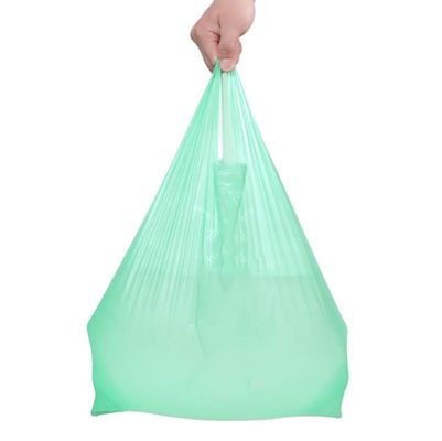 Embalagem para venda a retalho PBAT PLA Saco de mercearia Sacos de plástico transparente compostáveis