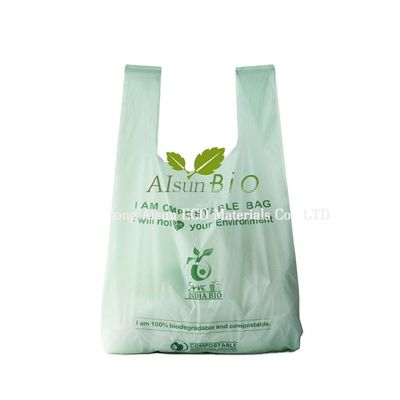 100% de plástico biodegradável para compras