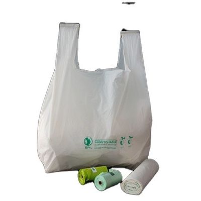 Sacos compostáveis de pla impressos sob medida Sacos de alimentos auto-aderentes compostáveis