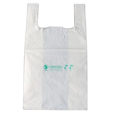 Supermercado PBAT Saco de embalagem de PLA biodegradável Normas EN13432