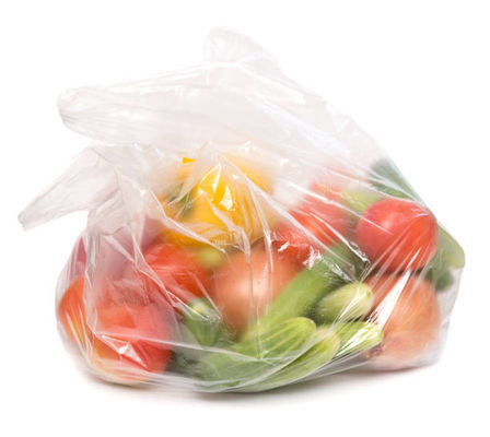Saco de ácido poliláctico compostável ecológico para embalagens de alimentos
